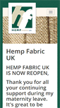 Mobile Screenshot of hempfabric.co.uk